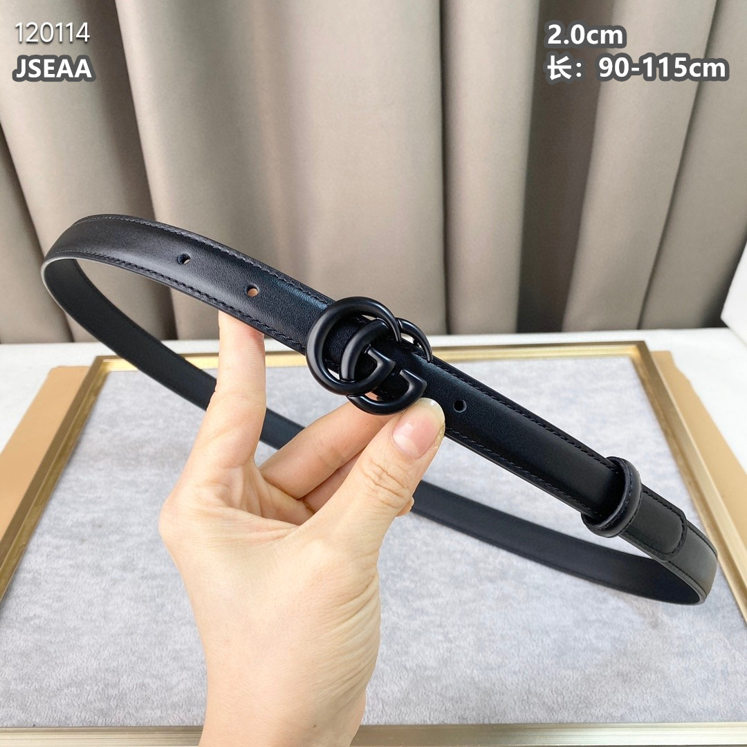 Gucci belt 20mmX90-115cm 8L06